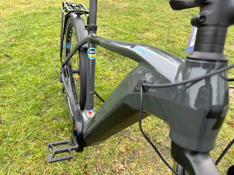 2ndHand Cube Touring Hybrid One 500 54cm Medium Electric Bike 2022 Grey/Blue-5